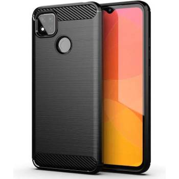 Forcell Противоударен Силиконов Калъф за XIAOMI Redmi 9C, FORCELL Carbon Case, Черен (5903396068256)