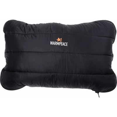 Warmpeace vankúš péřový ZIP black 39x26
