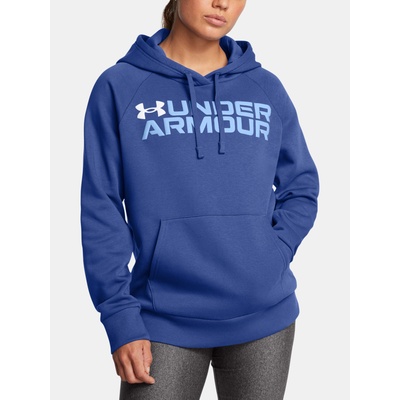 Under Armour Rival Fleece Wordmark Hoodie-BLU Under Armour | Sin | ЖЕНИ | S