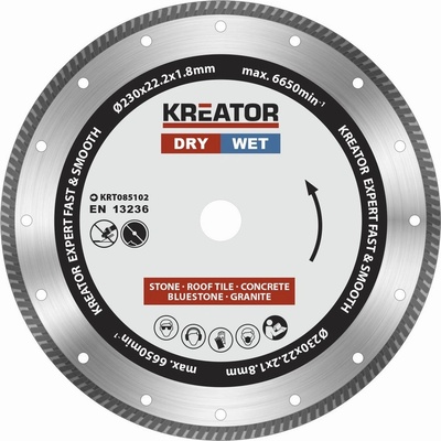 Kreator Diamantový kotúč 230 mm PPKRT085102