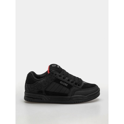 Globe Tilt black red tartan
