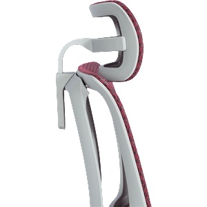 Ergohuman Ергономичен стол ergohuman ioo elite 2 - сива рамка - червен (3520671) - bay