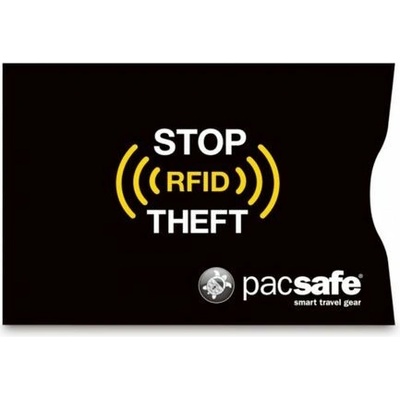 PACSAFE peňaženka RFIDsleeve 25 2 PACK black