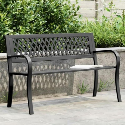 vidaXL černá 120 cm ocel 366541 – Zboží Dáma