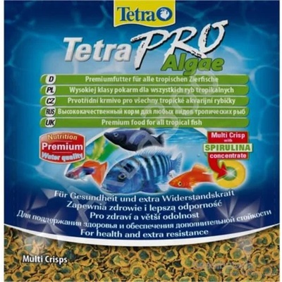 Tetra TetraPro Sachet Algae - храна за рибки с алги 12гр