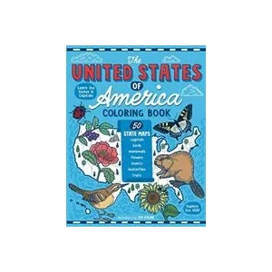 United States of America Coloring Book (ISBN: 9781951728373)