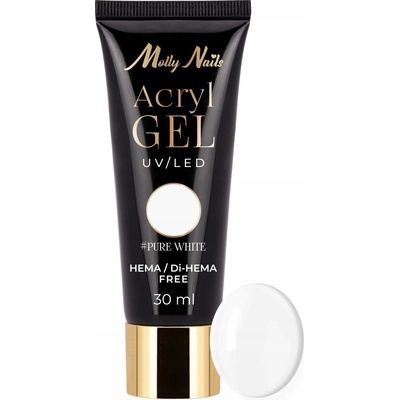 Liquid Molly Nails biely 30 ml