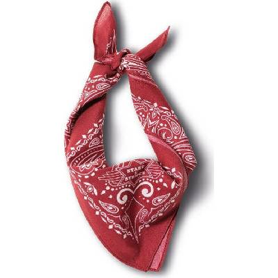 bavlněný šátek bandana vínová