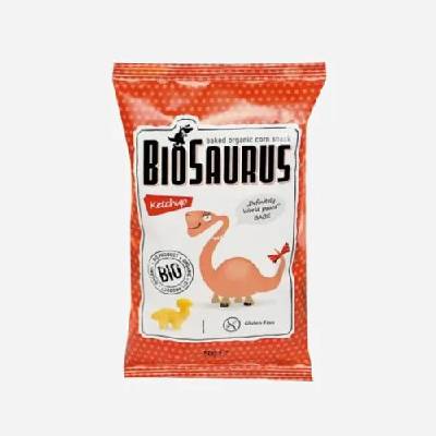Extrudo Biosaurus Kukuřičné křupky Kečup 50 g