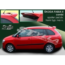 Spoiler zadných dverí horný Škoda Fabia II 2007-2014