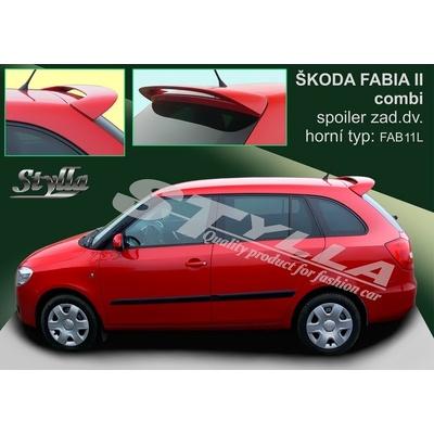 Spoiler zadných dverí horný Škoda Fabia II 2007-2014