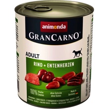 Animonda Gran Carno Original Adult hovädzina + kačacie srdcia 800 g