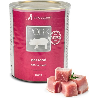PetGourmet masová vepřová 800 g