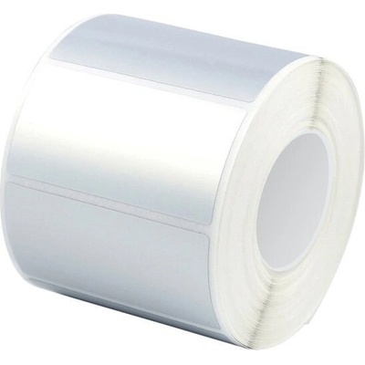 CDRmarket Cамозалепващи (полипропилен) етикети, 40x20mm, 1000компютри за TTR, сребро, роля (FS040x020/1000)