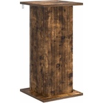 vidaXL Стойка за растения 2 бр. Опушен дъб 30, 5 x 30 x 60, 5 см (899791)