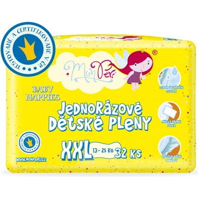 MonPeri plienky XXL 13-25 kg 32 ks