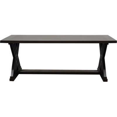 EX Home Трапезна маса EX Home модел Newport Espresso, 210 см, Масив