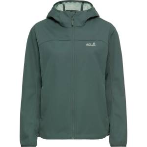 Jack Wolfskin Дамско софтшел яке Jack Wolfskin Women's Windhain 2 Hoody Softshell jacket - Sago Palm - размер XL (103-3117-0215)
