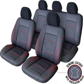 UMBRELLA Калъфи за седалки - Кожени atlas black umb-r exclusive (121390)