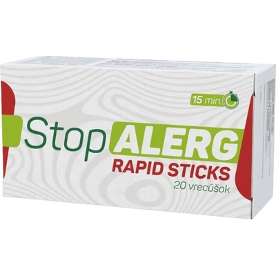 StopALERG RAPID STICKS vrecúška 20 ks