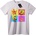 NOONEBRAND Тениска SpongeBob & Patrick Поп Арт - 2XL, White