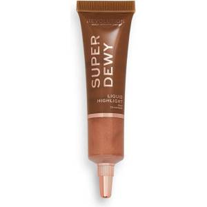Makeup Revolution Superdewy Liquid Highlighter Gold Champagne Хайлайтер 10ml