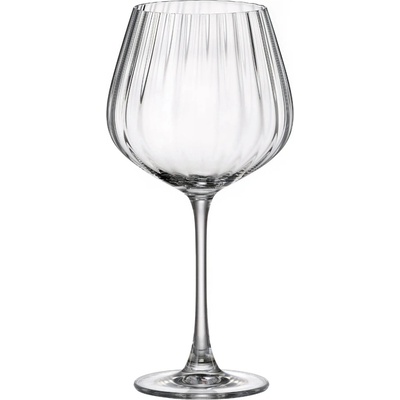 Crystal Bohemia COLUMBA OPTIC poháre na červené víno 6 x 640 ml