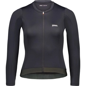 POC Дамска фланелка с дълъг ръкав за колоездене POC Women's Cadence L/S Jersey Cycling jersey - Uranium Black (156-3067-0313)