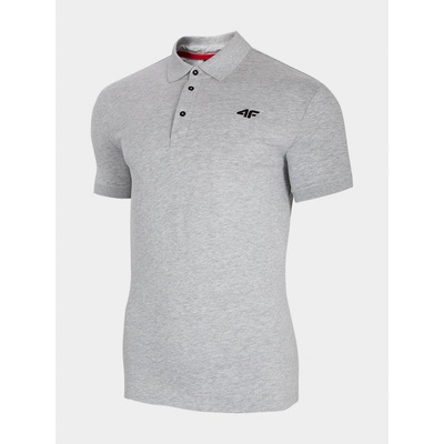 4F pánske tričko NOSH4-TSM007 cold light grey