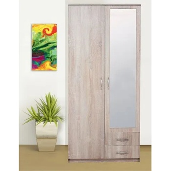 Image 1 of Мебелна фабрика НОВ ДОМ - гр. Ямбол Гардероб Миди с огледало (4568)