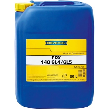 Image 1 of RAVENOL Трансмисионно масло ravenol epx 140 gl4/gl5 20л