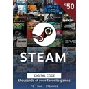 Valve Steam Dárková Karta 50 €