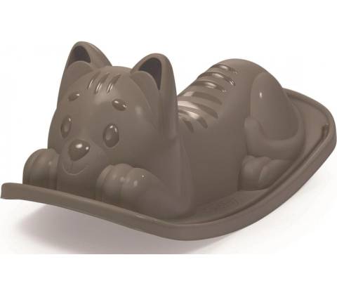 Smoby Hojdačka Mačička šedá