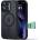 ESR iPhone 17 ESR CLASSIC HYBRID Силиконов удароустойчив протектор за телефон, MagSafe, черен GP-181684 (GP-181684)