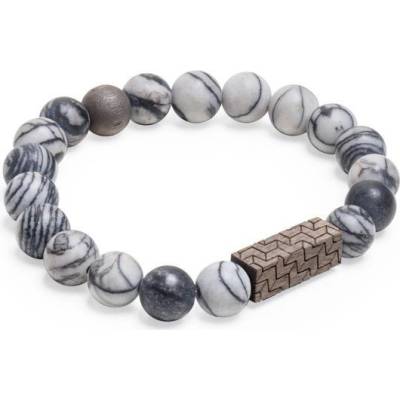 BeWooden Náramek Viame Bracelet šedá XS B14