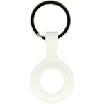  Силиконов ключодържател за Apple AirTag - Tel Silicone Keyring (бял)