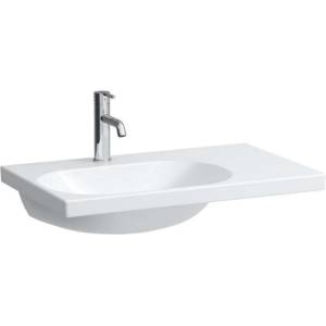 Laufen Lua - Мебелна мивка 75х46 см, без преливник, отвор за смесител, бяла H8170860001111 (H8170860001111)