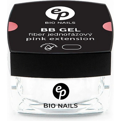 Bio nails Bb Fiber jednofázový hypoalergénny gél pink extension 15 ml