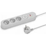 MONTIS Surge protection strip grey 3 slots 5m MONTIS MT137-5