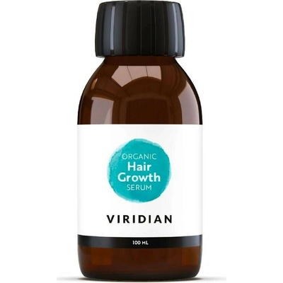 Viridian Organic Hair Growth Liquid tekutý na podporu rastu vlasov, BIO oleje 100 ml