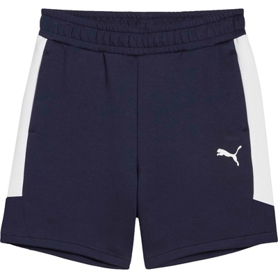 Puma Teamevostripe Shorts W tmavě modrá bílá
