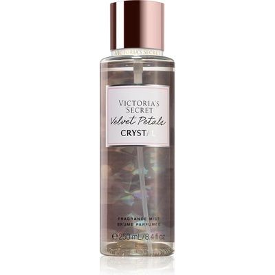 Victoria's Secret Crystal Fragrance Velvet Petals Crystal telový sprej pre ženy 250 ml