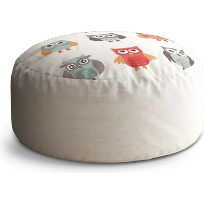 Sablio Taburet Circle Sovy 2: 38x48 cm