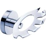 Nimco Unix - Стенен четкодържач, хром UN 13056-26 (UN 13056-26)