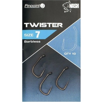 Kevin Nash Twister Barbless vel.4 10 ks