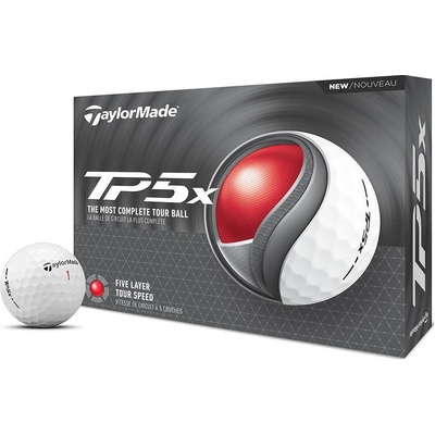TaylorMade TP5x 2024 biele 5 ks