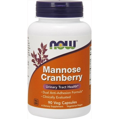 Now Foods Mannose Cranberry 90 kapsúl