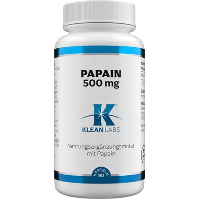 KLEAN LABS Папаин 500 mg - 90 капсули