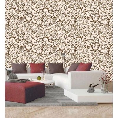 DIMEX ART Луксозна флизелинова тапета бежов ретро абстракт