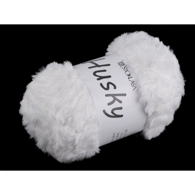 Pletací příze Husky 100 g Varianta: 1 bílá, Balení: 1 ks 57858/147369/267307